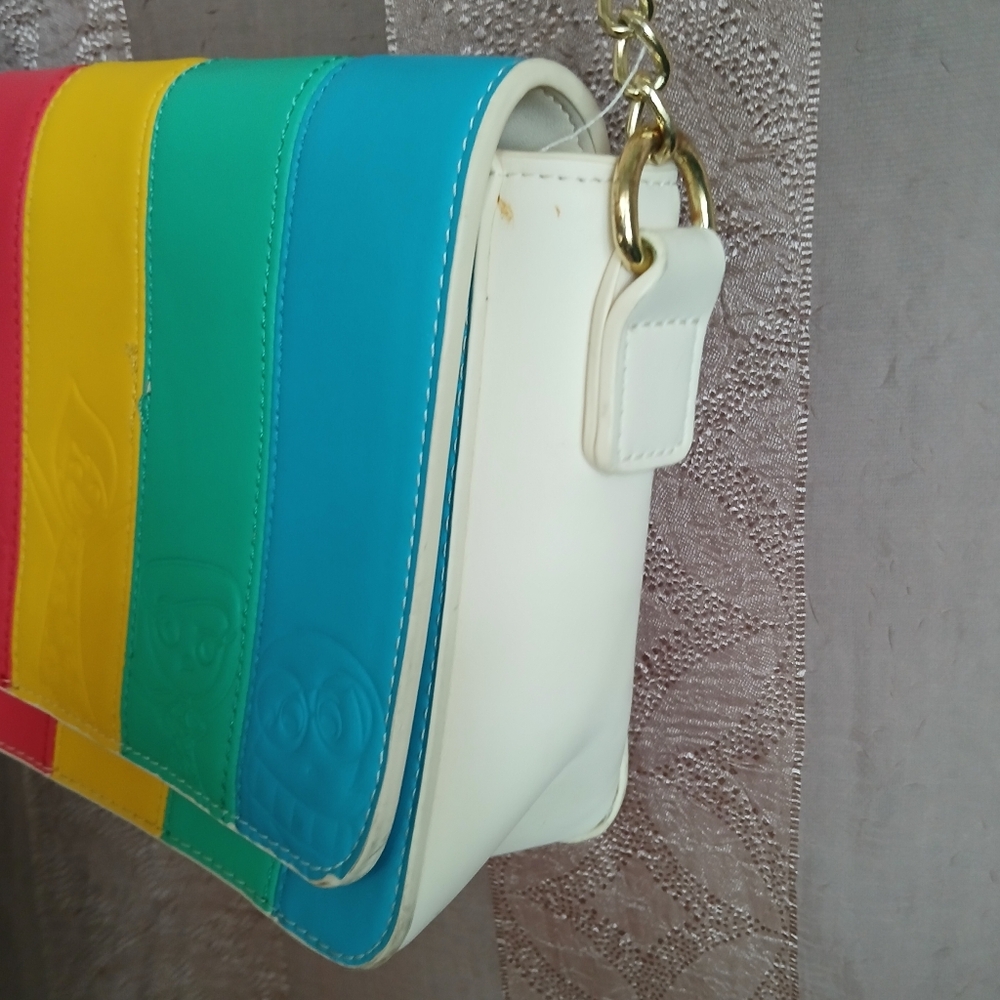 🏷 Loungefly + PIXAR Inside Out Mixed Emotions Women's Bag Crossbody & Book - Picture 11 of 13